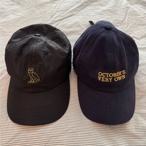 OVO Black and Navy Caps for Bundle